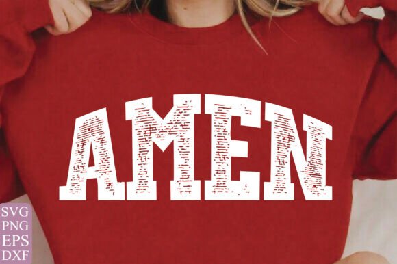 Amen PNG Christian Sublimation Design for T-Shirt Designs